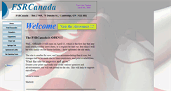 Desktop Screenshot of fsrcanada.com